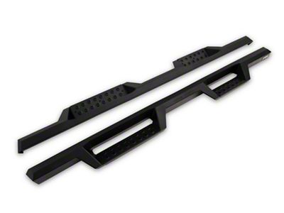 Westin HDX Drop Nerf Side Step Bars; Textured Black (20-24 Sierra 3500 HD Double Cab)