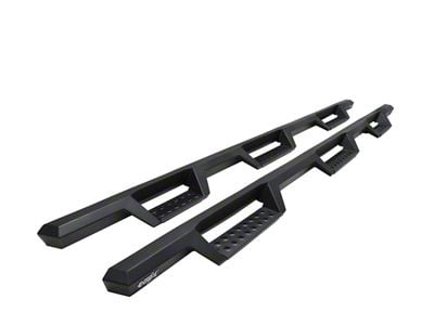 Westin HDX Drop Wheel-to-Wheel Nerf Side Step Bars; Textured Black (20-24 Sierra 3500 HD Crew Cab w/ 8-Foot Long Box)