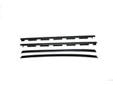 Inner and Outer Door Belt Weatherstrip; Driver and Passenger Side (01-02 Sierra 3500 HD)