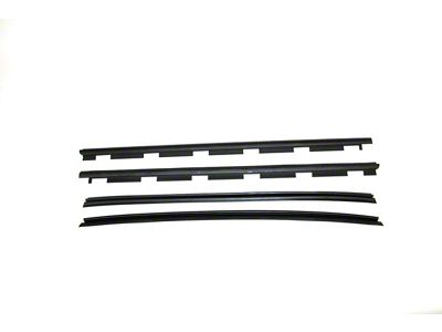 Inner and Outer Door Belt Weatherstrip; Driver and Passenger Side (01-02 Sierra 3500 HD)