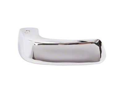 Interior Door Handle; Front or Rear Passenger Side; Chrome (07-14 Sierra 3500 HD)