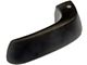 Interior Door Handle; Front and Rear Left; Black; Paint to Match; Plastic (07-14 Sierra 3500 HD Crew Cab)