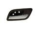 Interior Door Handle; Rear Passenger Side; Chrome and Tan (07-14 Sierra 3500 HD Crew Cab)