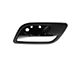 Interior Door Handles; Rear; Chrome and Black (07-14 Sierra 3500 HD Crew Cab)