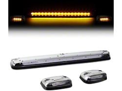 LED Cab Roof Lights; Amber (07-14 Sierra 3500 HD)