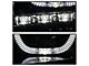 LED Halo Projector Headlights; Chrome Housing; Smoked Lens (07-14 Sierra 3500 HD)