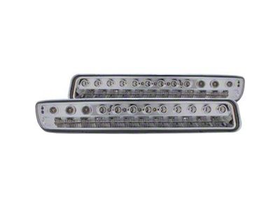 LED Parking Lights; Chrome (01-06 Sierra 3500 HD)