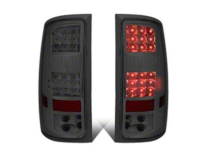 LED Tail Lights; Chrome Housing; Clear Lens (07-14 Sierra 3500 HD SRW)