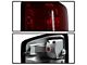 LED Tail Lights; Chrome Housing; Smoked Lens (15-19 Sierra 3500 DRW w/ Factory Halogen Tail Lights)