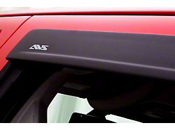 Low Profile Ventvisor Window Deflectors; Front and Rear; Matte Black (20-25 Sierra 3500 HD Double Cab)