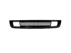 Lower Bumper Grille; Gloss Black (07-10 Sierra 3500 HD)