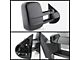 Manual Extendable Towing Mirror; Passenger Side (07-13 Sierra 3500 HD)