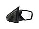 Manual Folding Mirror with Temperature Sensor; Textured Black; Passenger Side (15-19 6.6L Duramax Sierra 3500 HD)