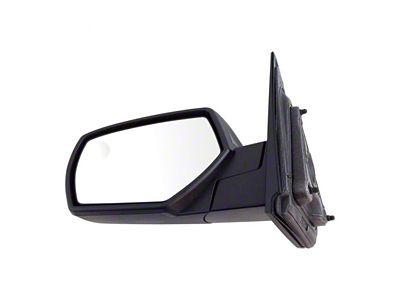 Manual Mirror; Paint to Match Black; Driver Side (15-18 Sierra 3500 HD)