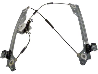 Manual Window Regulator; Front Driver Side (15-19 Sierra 3500 HD)