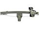 Manual Window Regulator Only; Rear Passenger Side (07-13 Sierra 3500 HD Extended Cab)