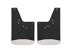 Textured Rubber Mud Guards; Front or Rear; 12-Inch x 20-Inch (15-19 Sierra 3500 HD)