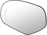 OE Style Heated Mirror Glass with Turn Signal; Driver Side (07-14 Sierra 3500 HD)