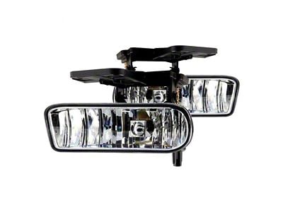 OE Style Replacement Fog Lights; Clear (01-02 Sierra 3500 HD)