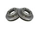 Plain Vented 8-Lug Rotors; Front Pair (07-10 Sierra 3500 HD)