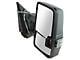 Powered Heated Manual Folding Towing Mirrors with Black and Chrome Caps (07-14 Sierra 3500 HD)
