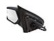 Powered Heated Memory Side Mirrors with Puddle Lights; Textured Black (15-19 Sierra 3500 HD)