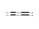 Premier 4 Oval Nerf Side Step Bars with Mounting Kit; Stainless Steel (15-19 Sierra 3500 HD Crew Cab)
