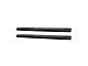 Premier 6 Oval Nerf Side Step Bars with Mounting Kit; Black (07-14 Sierra 3500 HD Extended Cab)