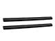 Premier 6 Oval Nerf Side Step Bars with Mounting Kit; Black (15-19 Sierra 3500 HD Crew Cab)