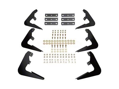 Premier Oval Side Step Bar Mounting Kit (20-24 Sierra 3500 HD Double Cab, Crew Cab)