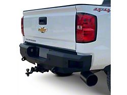 Premier Series Rear Bumper; Black Textured (11-19 Sierra 3500 HD)