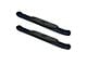 Pro Traxx 4-Inch Oval Side Step Bars; Black (15-19 Sierra 3500 HD Regular Cab)