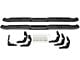 Pro Traxx 4-Inch Oval Side Step Bars; Black (15-19 Sierra 3500 HD Regular Cab)