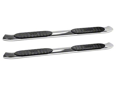 Westin Pro Traxx 5-Inch Oval Side Step Bars; Stainless Steel (20-24 Sierra 3500 HD Crew Cab)