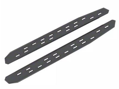 Go Rhino RB30 Slim Line Running Boards; Textured Black (15-19 6.6L Duramax Sierra 3500 HD Double Cab)