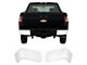 Rear Bumper Cover; Not Pre-Drilled for Backup Sensors; Gloss White (07-14 Sierra 3500 HD)