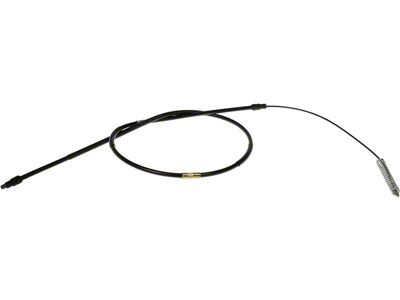 Rear Parking Brake Cable; Passenger Side (2009 Sierra 3500 HD Cab and Chassis w/o RPO Code GTY)