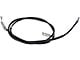 Rear Parking Brake Cable; Passenger Side (12-13 Sierra 3500 HD Cab and Chassis w/ Wide Track Rear Axle)