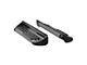 Stainless Side Entry Running Boards without Mounting Brackets; Textured Black (07-18 6.0L Sierra 3500 HD Regular Cab)
