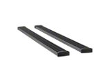 Grip Step 7-Inch Wheel-to-Wheel Running Boards; Textured Black (07-14 Sierra 3500 HD Crew Cab w/ 8-Foot Long Box)