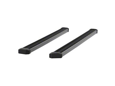 SlimGrip 5-Inch Running Boards; Textured Black (07-18 6.6L Duramax Sierra 3500 HD Extended/Double Cab)