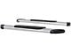 Regal 7-Inch Oval Side Step Bars; Body Mount; Polished Stainless (07-14 Sierra 3500 HD Regular Cab)