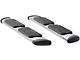 Regal 7-Inch Oval Side Step Bars; Rocker Mount; Polished Stainless (07-13 6.0L Sierra 3500 HD Extended Cab)