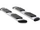 Regal 7-Inch Oval Side Step Bars; Rocker Mount; Polished Stainless (15-18 6.0L Sierra 3500 HD Crew Cab)