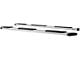 Regal 7-Inch Wheel-to-Wheel Oval Side Step Bars; Polished Stainless (15-19 6.0L Sierra 3500 HD Crew Cab w/ 6.50-Foot Standard Box)