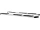Regal 7-Inch Wheel-to-Wheel Oval Side Step Bars; Polished Stainless (15-18 Sierra 3500 HD Double Cab w/ 8-Foot Long Box)