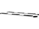 Regal 7-Inch Wheel-to-Wheel Oval Side Step Bars; Polished Stainless (15-19 6.0L Sierra 3500 HD Crew Cab w/ 8-Foot Long Box)