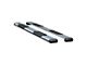 O-Mega II 6-Inch Oval Side Step Bars without Mounting Brackets; Silver (07-18 6.0L Sierra HD Regular Cab w/ 8-Foot Long Box, 07-24 6.0L Sierra 3500 HD Crew Cab)