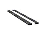 O-Mega II 6-Inch Wheel-to-Wheel Oval Side Step Bars; Textured Black (15-18 Sierra 3500 HD Double Cab w/ 6.50-Foot Standard Box)