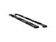 O-Mega II 6-Inch Wheel-to-Wheel Oval Side Step Bars without Mounting Brackets; Textured Black (07-19 6.0L Sierra 3500 HD Crew Cab w/ 8-Foot Long Box)